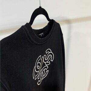 Chanel back sweatshirt size large